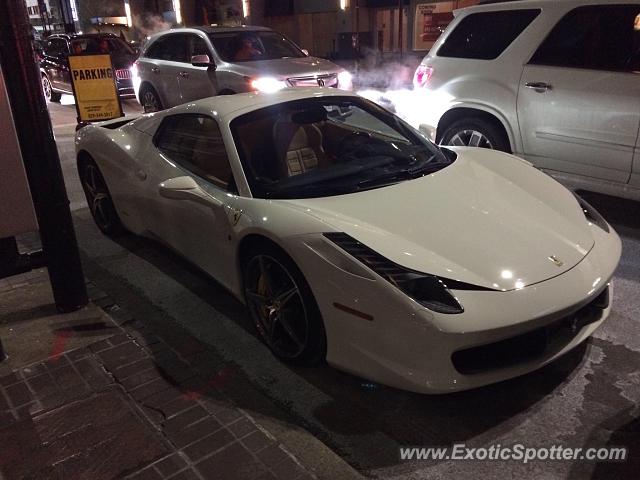 Ferrari 458 Italia spotted in Cincinnati, Ohio