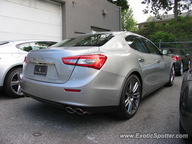 Maserati Ghibli spotted in Philadelphia, Pennsylvania