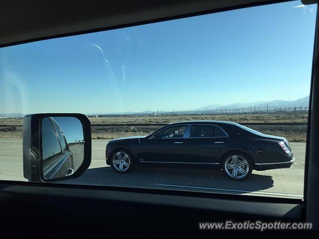 Bentley Mulsanne spotted in Salt Lake City, United States