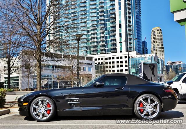 Mercedes SLS AMG spotted in Atlanta, Georgia