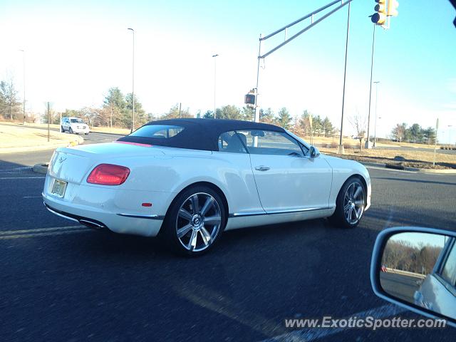 Bentley Continental spotted in Freehold, New Jersey