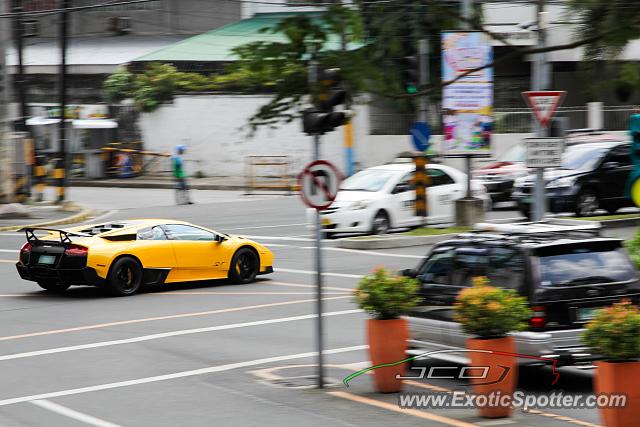 Lamborghini Murcielago spotted in Makati City, Philippines