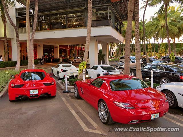 Mercedes SLS AMG spotted in Miami, Florida