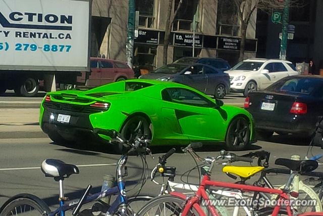 Mclaren 650S spotted in Toronto, Canada