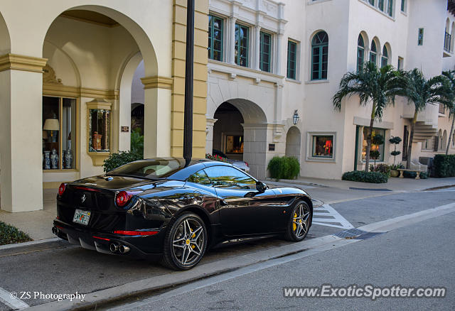 Ferrari California spotted in Palm Beach, Florida