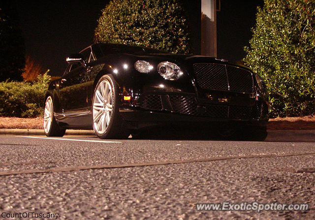 Bentley Continental spotted in Charlotte, North Carolina