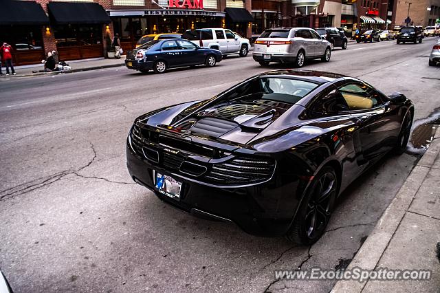 Mclaren MP4-12C spotted in Indianapolis, Indiana