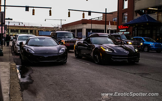 Mclaren MP4-12C spotted in Indianapolis, Indiana