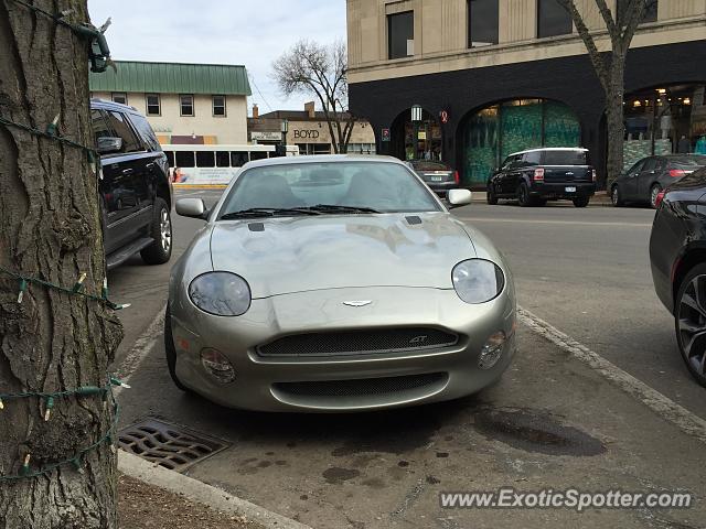 Aston Martin DB7 spotted in Birmingham, Michigan