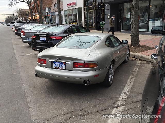 Aston Martin DB7 spotted in Birmingham, Michigan