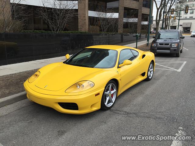 Ferrari 360 Modena spotted in Birmingham, Michigan