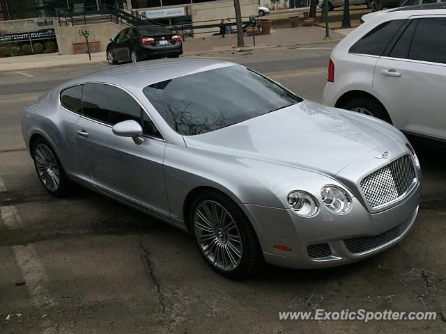 Bentley Continental spotted in Birmingham, Michigan