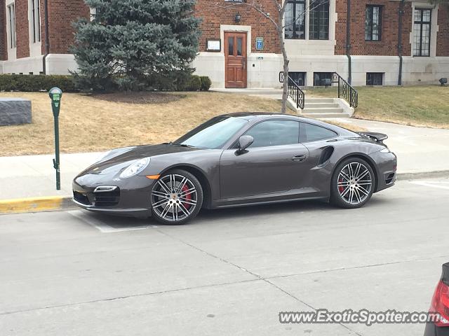 Porsche 911 Turbo spotted in Birmingham, Michigan