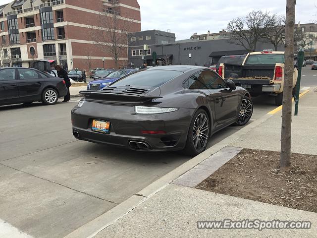 Porsche 911 Turbo spotted in Birmingham, Michigan