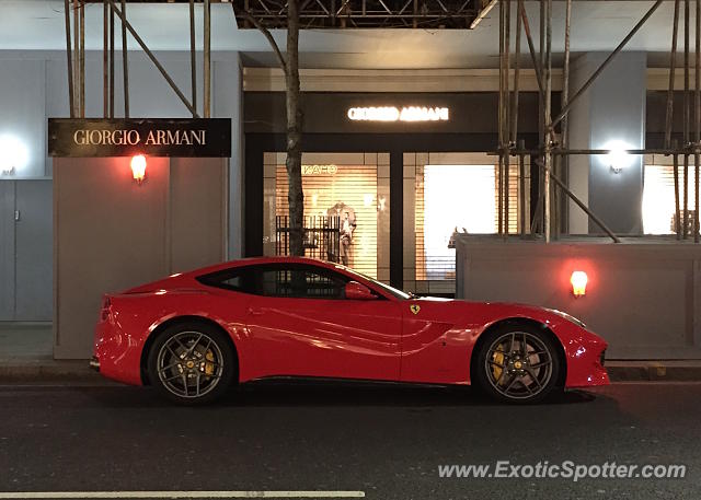 Ferrari F12 spotted in London, United Kingdom