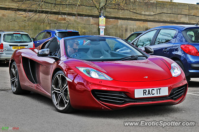 Mclaren MP4-12C spotted in York, United Kingdom