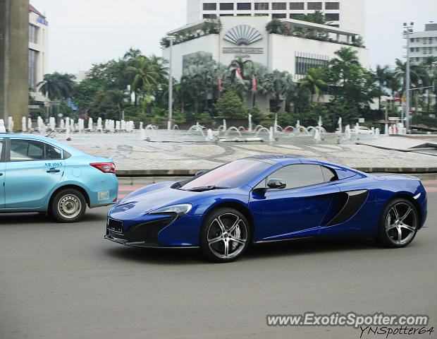 Mclaren 650S spotted in Jakarta, Indonesia