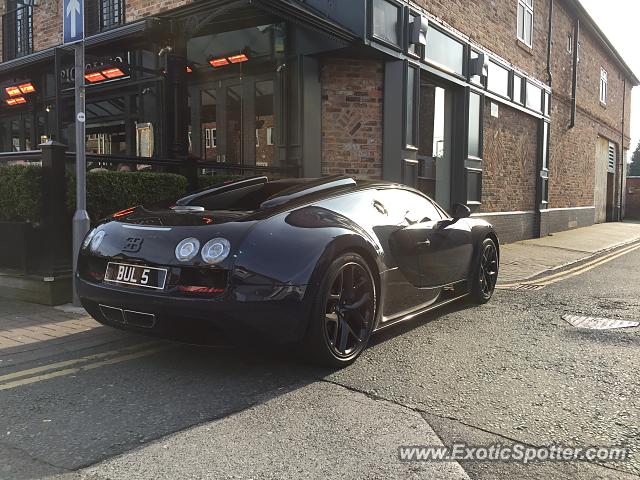 Bugatti Veyron spotted in Hale, Altrincham, United Kingdom