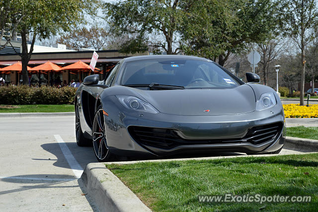 Mclaren MP4-12C spotted in Dallas, Texas