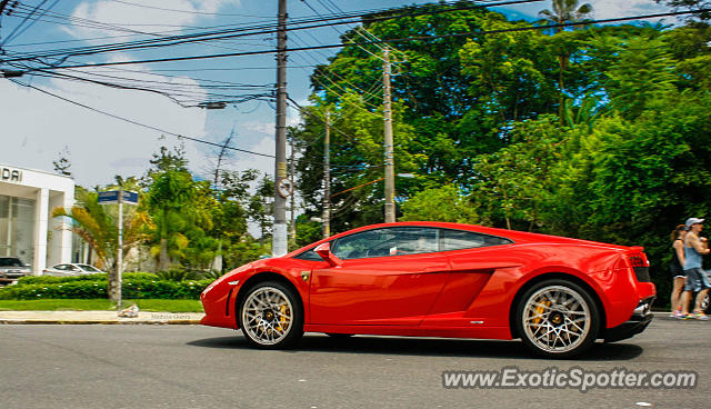 Lamborghini Gallardo spotted in São Paulo, Brazil