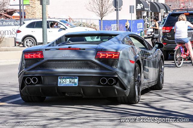 Lamborghini Gallardo spotted in Cherry Creek, Colorado