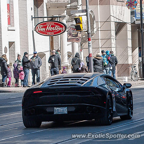 Lamborghini Huracan spotted in Toronto, Canada