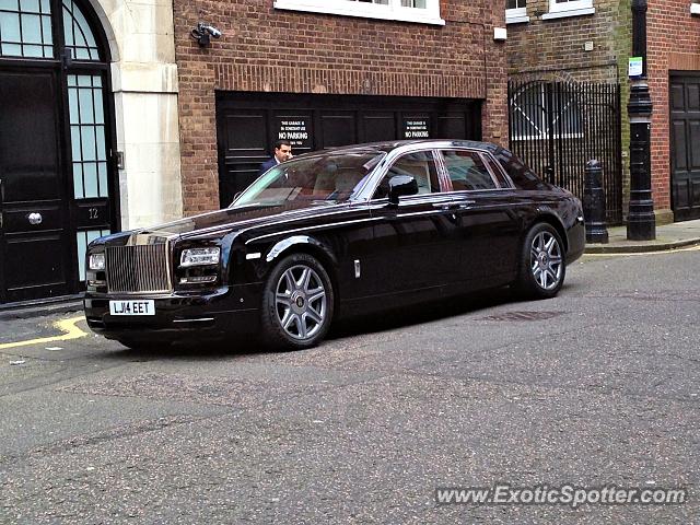 Rolls-Royce Phantom spotted in London, United Kingdom