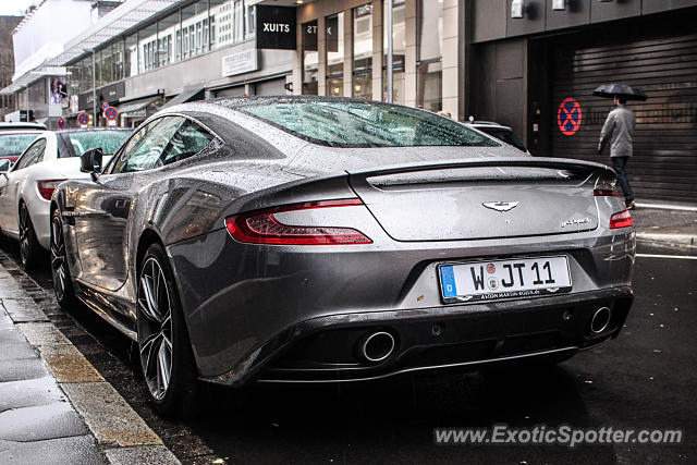 Aston Martin Vanquish spotted in Düsseldorf, Germany