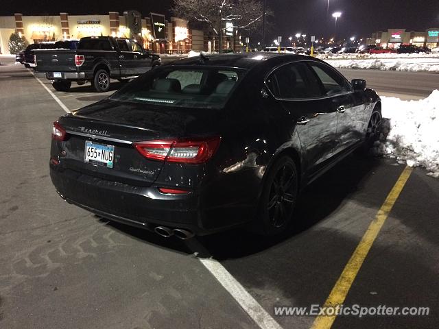 Maserati Quattroporte spotted in Burnsville, Minnesota