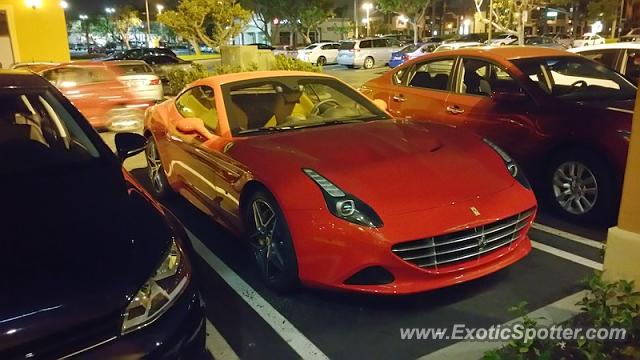 Ferrari California spotted in Torrance, California