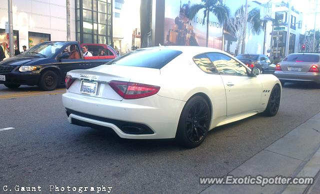 Maserati GranTurismo spotted in Beverly Hills, California