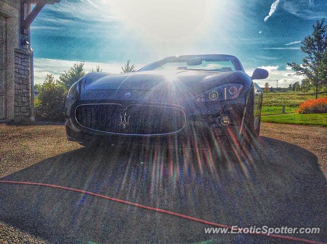 Maserati GranTurismo spotted in Pittsford, New York