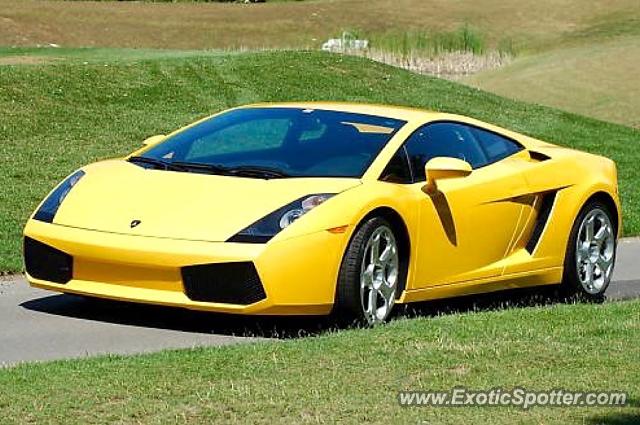 Lamborghini Gallardo spotted in Potomac, Maryland