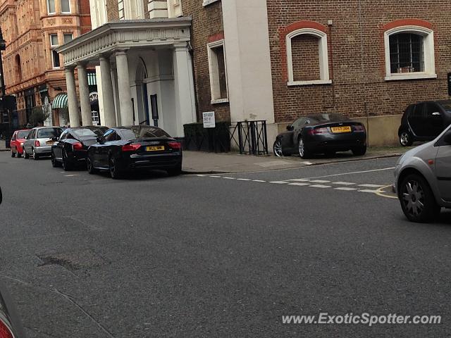 Aston Martin DB9 spotted in London, United Kingdom