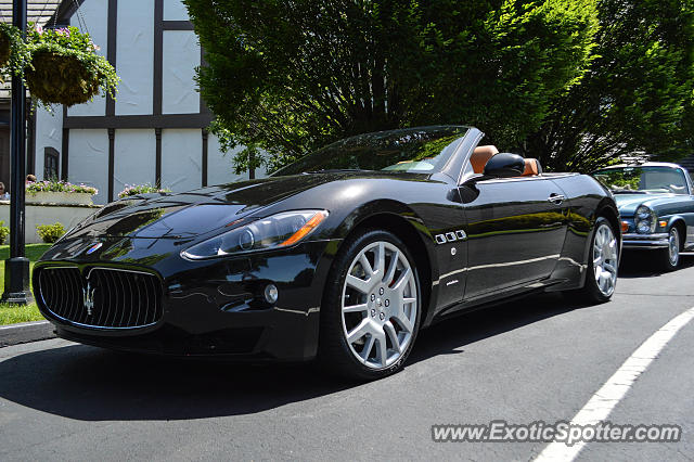 Maserati GranCabrio spotted in Cincinnati, Ohio