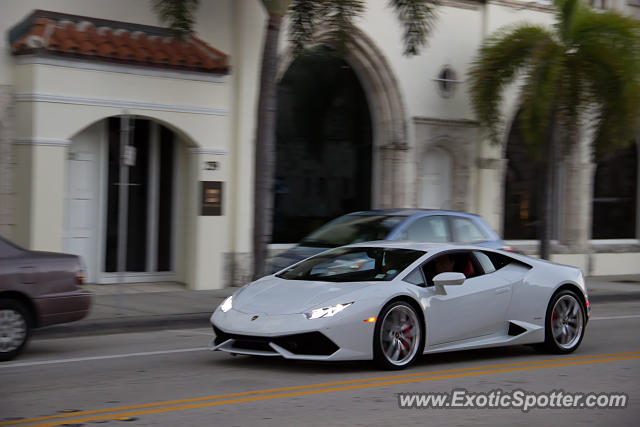 Lamborghini Huracan spotted in Palm Beach, Florida