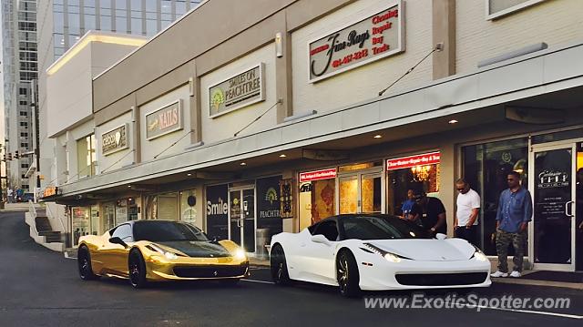 Ferrari 458 Italia spotted in Atlanta, Georgia