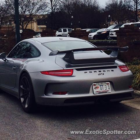 Porsche 911 GT3 spotted in Charlotte, North Carolina