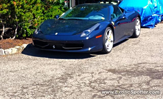 Ferrari 458 Italia spotted in Hoboken, New Jersey