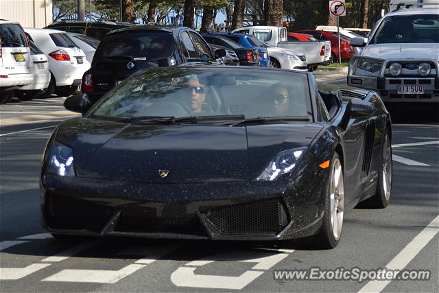 Lamborghini Gallardo spotted in Gold Coast, Australia