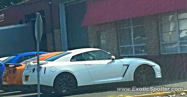 Nissan GT-R spotted in Linden, New Jersey