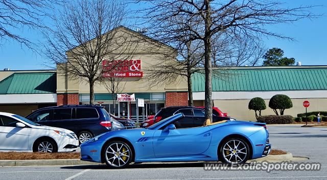 Ferrari California spotted in Atlanta, Georgia