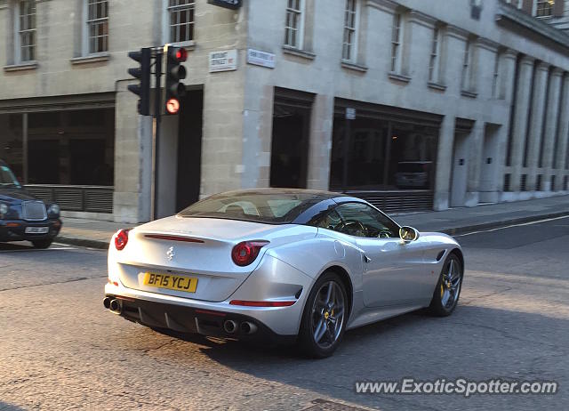 Ferrari California spotted in London, United Kingdom