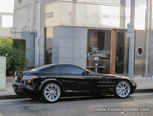 Mercedes SLR spotted in Beverly Hills, California