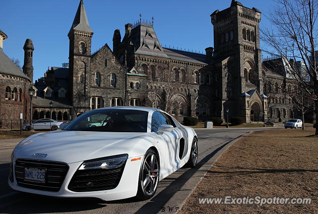 Audi R8 spotted in Toronto, Canada