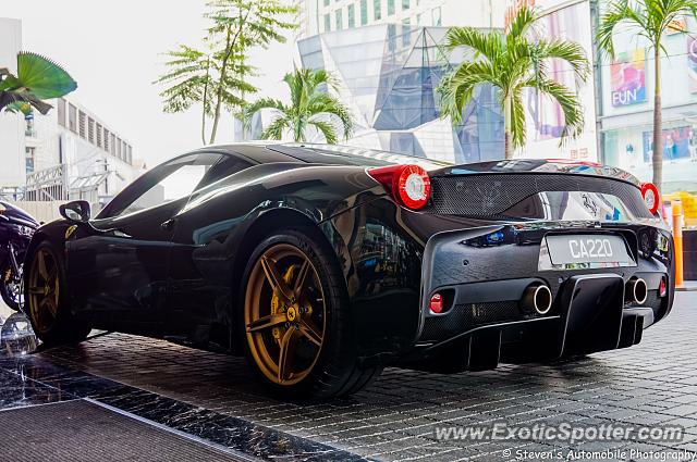 Ferrari 458 Italia spotted in Kuala Lumpur, Malaysia