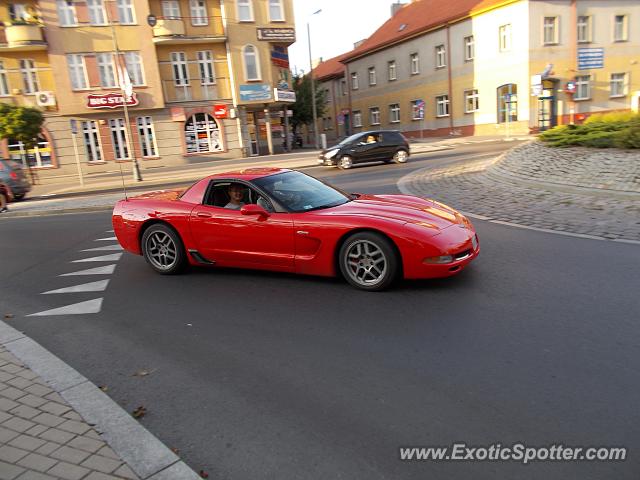 Chevrolet Corvette Z06 spotted in Iława, Poland