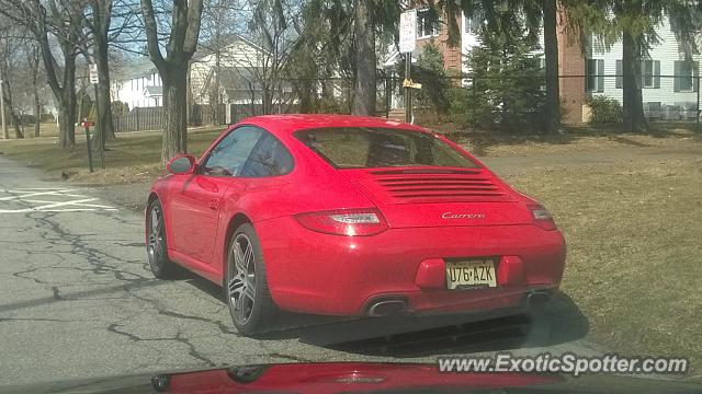 Porsche 911 spotted in Chatham, New Jersey