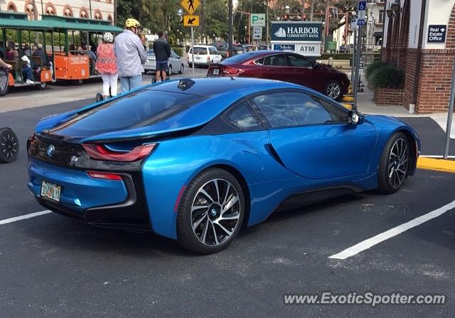 BMW I8 spotted in St. Augustine, Florida