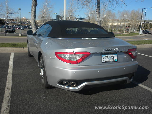 Maserati GranCabrio spotted in Lone tree, Colorado